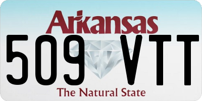 AR license plate 509VTT
