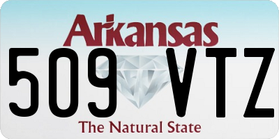 AR license plate 509VTZ