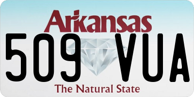 AR license plate 509VUA