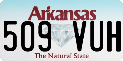 AR license plate 509VUH