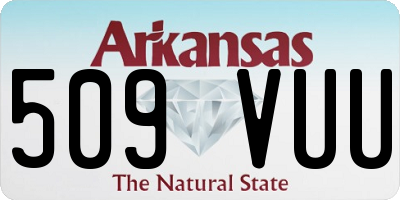AR license plate 509VUU