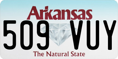 AR license plate 509VUY