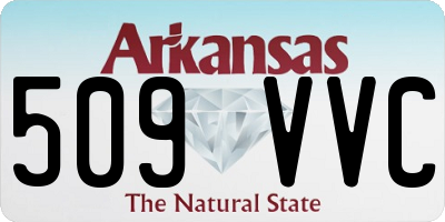 AR license plate 509VVC