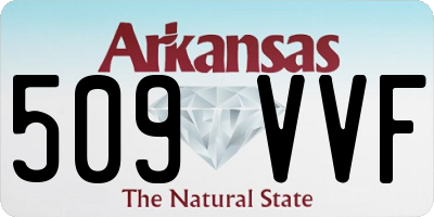 AR license plate 509VVF