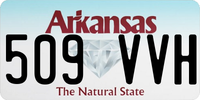 AR license plate 509VVH