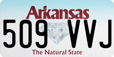 AR license plate 509VVJ