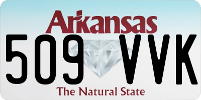 AR license plate 509VVK
