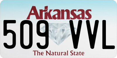 AR license plate 509VVL