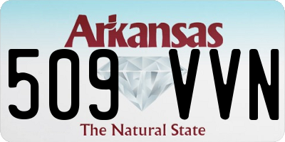AR license plate 509VVN