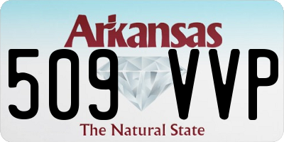 AR license plate 509VVP