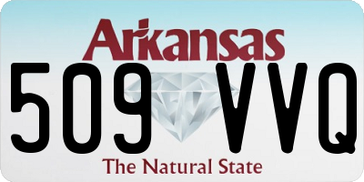 AR license plate 509VVQ