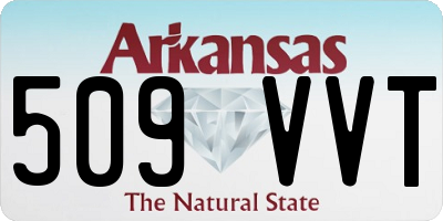 AR license plate 509VVT