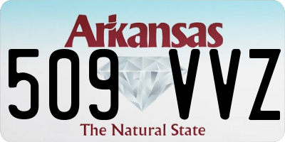 AR license plate 509VVZ