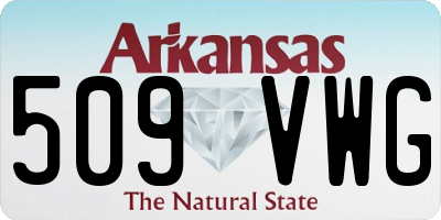 AR license plate 509VWG