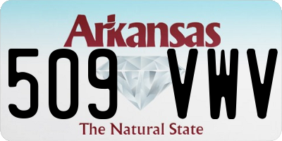 AR license plate 509VWV