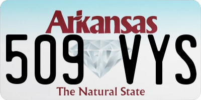 AR license plate 509VYS