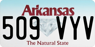 AR license plate 509VYV