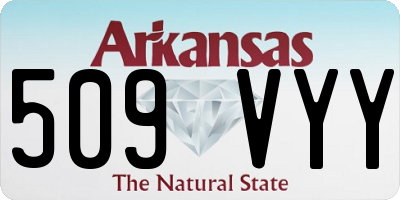AR license plate 509VYY