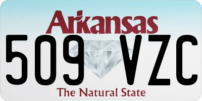 AR license plate 509VZC