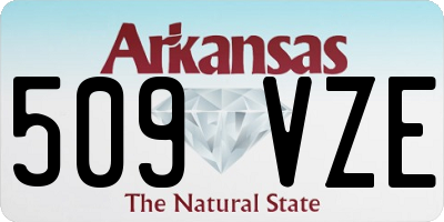 AR license plate 509VZE