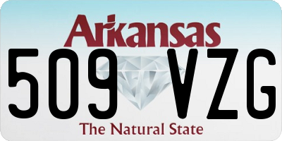 AR license plate 509VZG