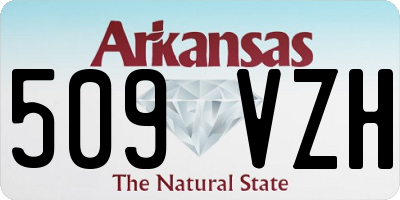 AR license plate 509VZH