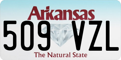 AR license plate 509VZL