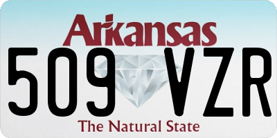 AR license plate 509VZR