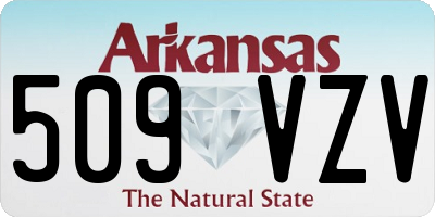 AR license plate 509VZV