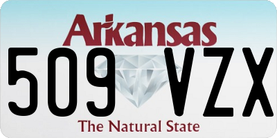 AR license plate 509VZX