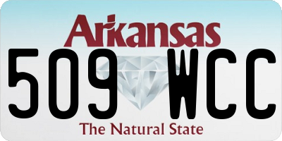 AR license plate 509WCC