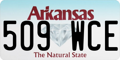AR license plate 509WCE