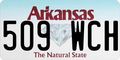 AR license plate 509WCH