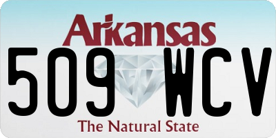 AR license plate 509WCV
