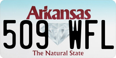 AR license plate 509WFL
