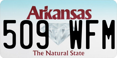 AR license plate 509WFM