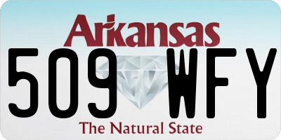 AR license plate 509WFY