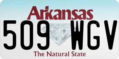AR license plate 509WGV