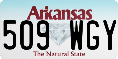 AR license plate 509WGY