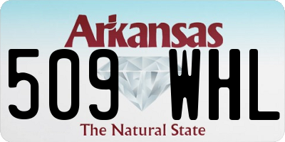 AR license plate 509WHL