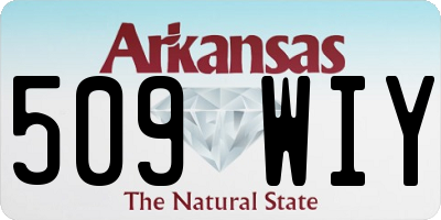 AR license plate 509WIY