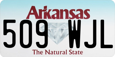 AR license plate 509WJL