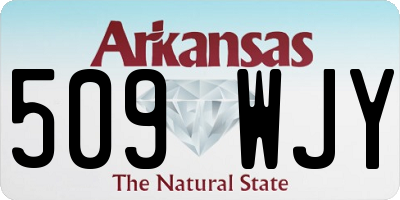 AR license plate 509WJY