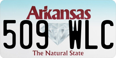 AR license plate 509WLC