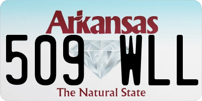 AR license plate 509WLL