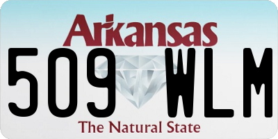 AR license plate 509WLM