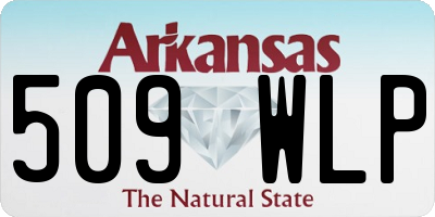 AR license plate 509WLP