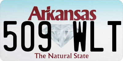 AR license plate 509WLT