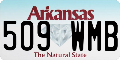 AR license plate 509WMB