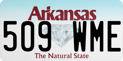 AR license plate 509WME